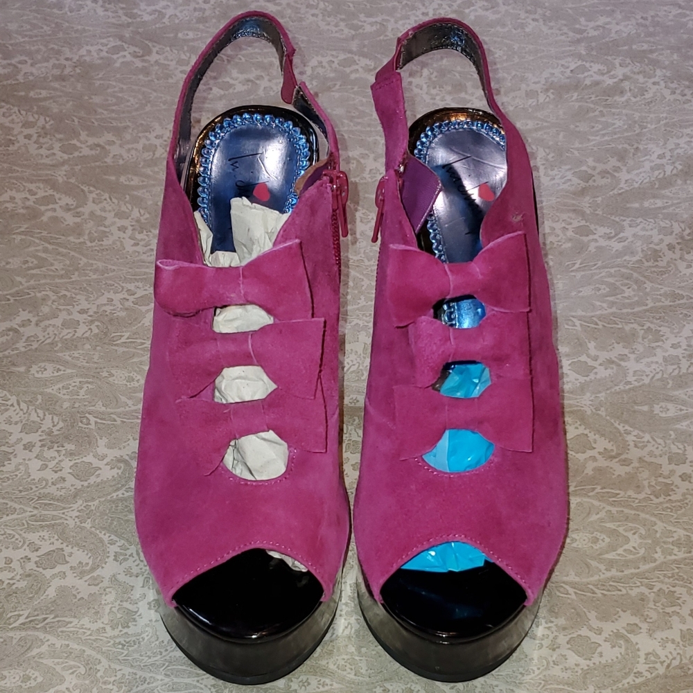 Luichiny bow wedges